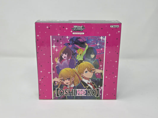 OSHI NO KO Vol. 1 Booster Box, 1st Edition, English, Weiss Schwarz