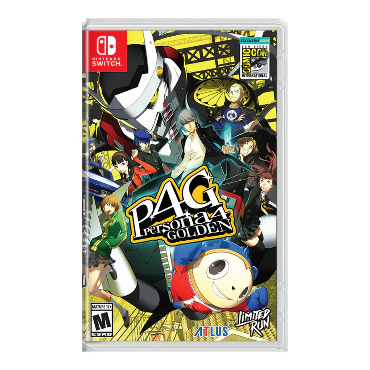 Persona 4 Golden [SDCC Foil Variant] for Nintendo Switch, Limited Run #214