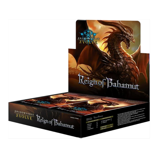 Shadowverse: Evolve - Reign of Bahamut Booster Box (BP02), English, 2nd Print!