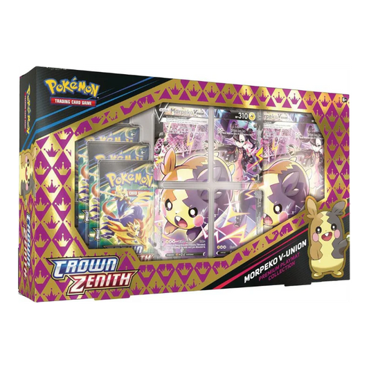 Pokémon Morpeko V-UNION Playmat Premium Collection (Sword & Shield - Crown Zenith)