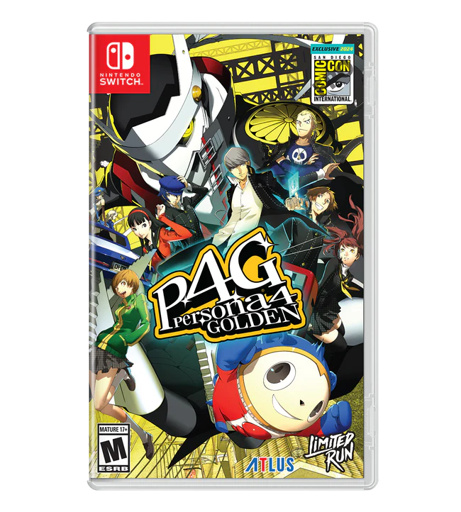Persona 4 Golden [SDCC Foil Variant] for Nintendo Switch, Limited Run #214