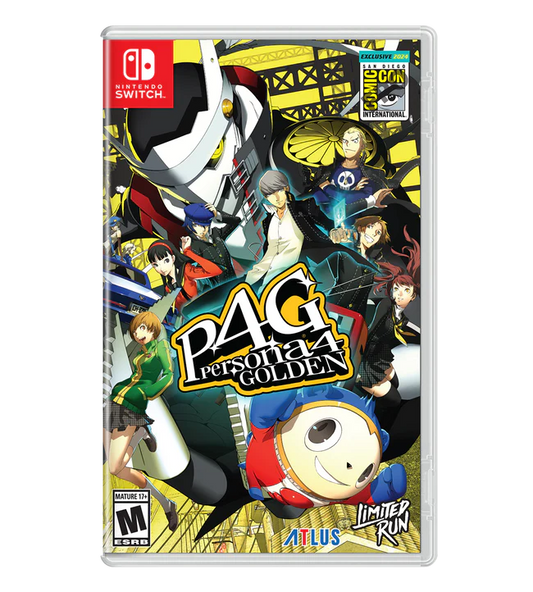 Persona 4 Golden [SDCC Foil Variant] for Nintendo Switch, Limited Run #214