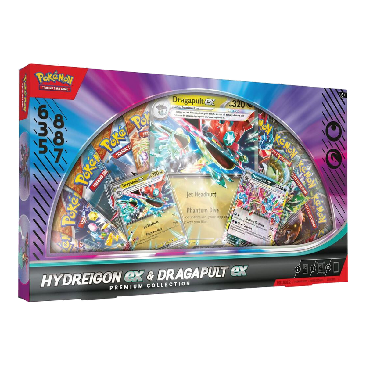 Pokémon - Hydreigon ex & Dragapult ex Premium Collection