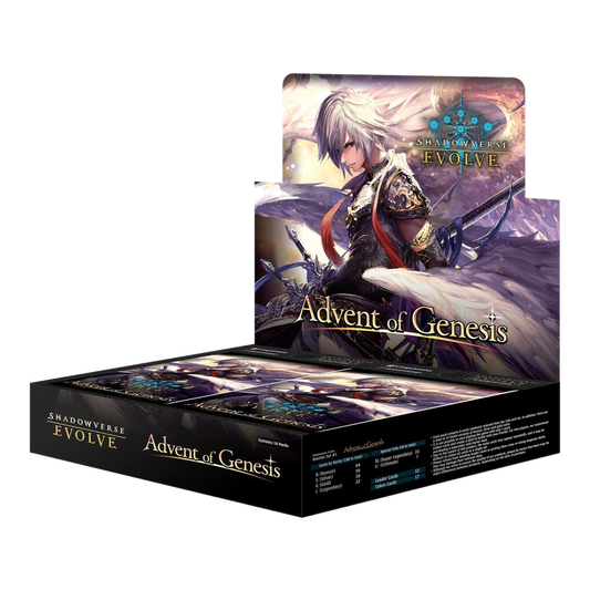 Shadowverse: Evolve - Advent of Genesis Booster Box (BP01), English, 2nd Print