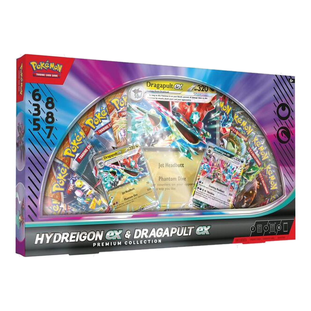Pokémon - Hydreigon ex & Dragapult ex Premium Collection