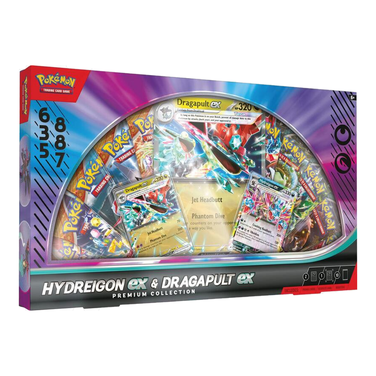 Pokémon - Hydreigon ex & Dragapult ex Premium Collection